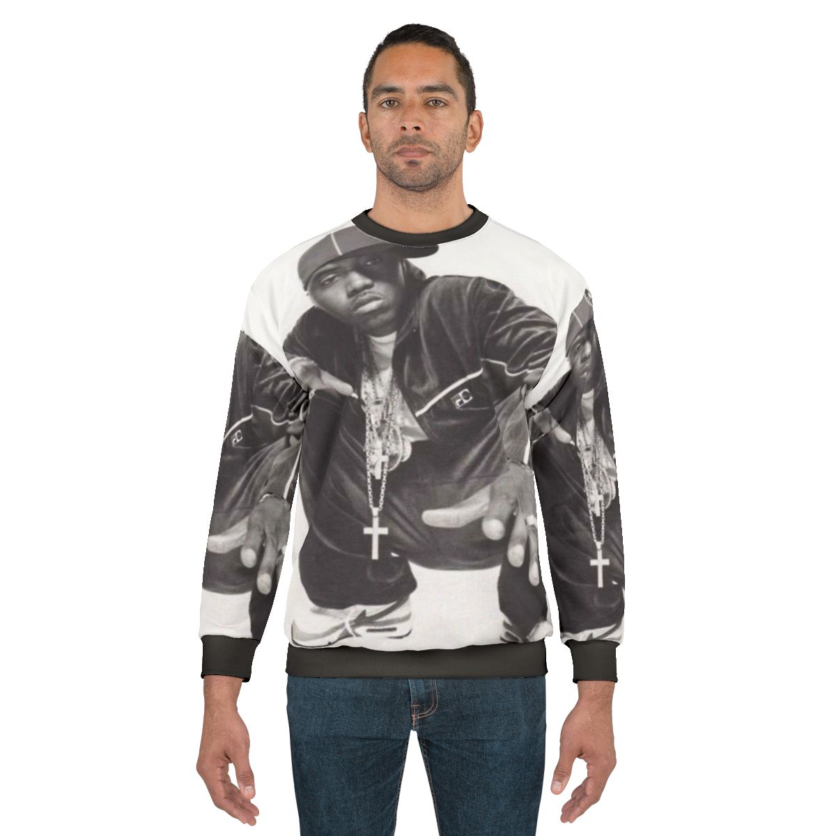 Nas Stillmatic Rapper Sweatshirt