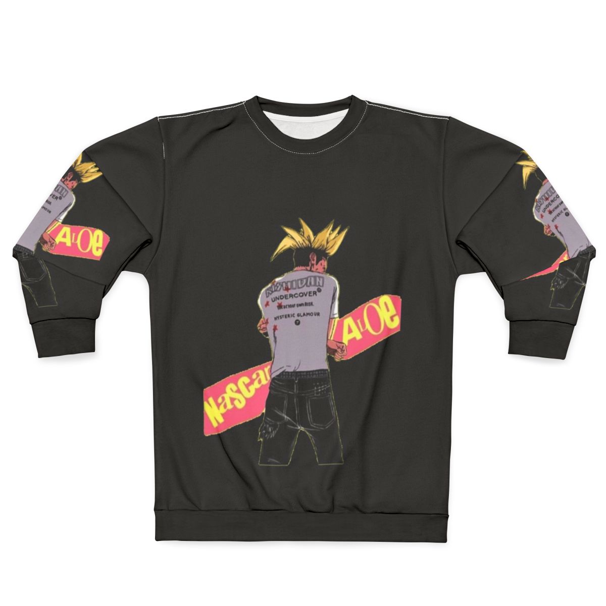 Nascar Aloe Sweatshirt with Pattern Design