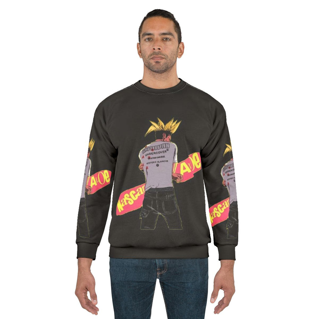 Nascar Aloe Sweatshirt with Pattern Design