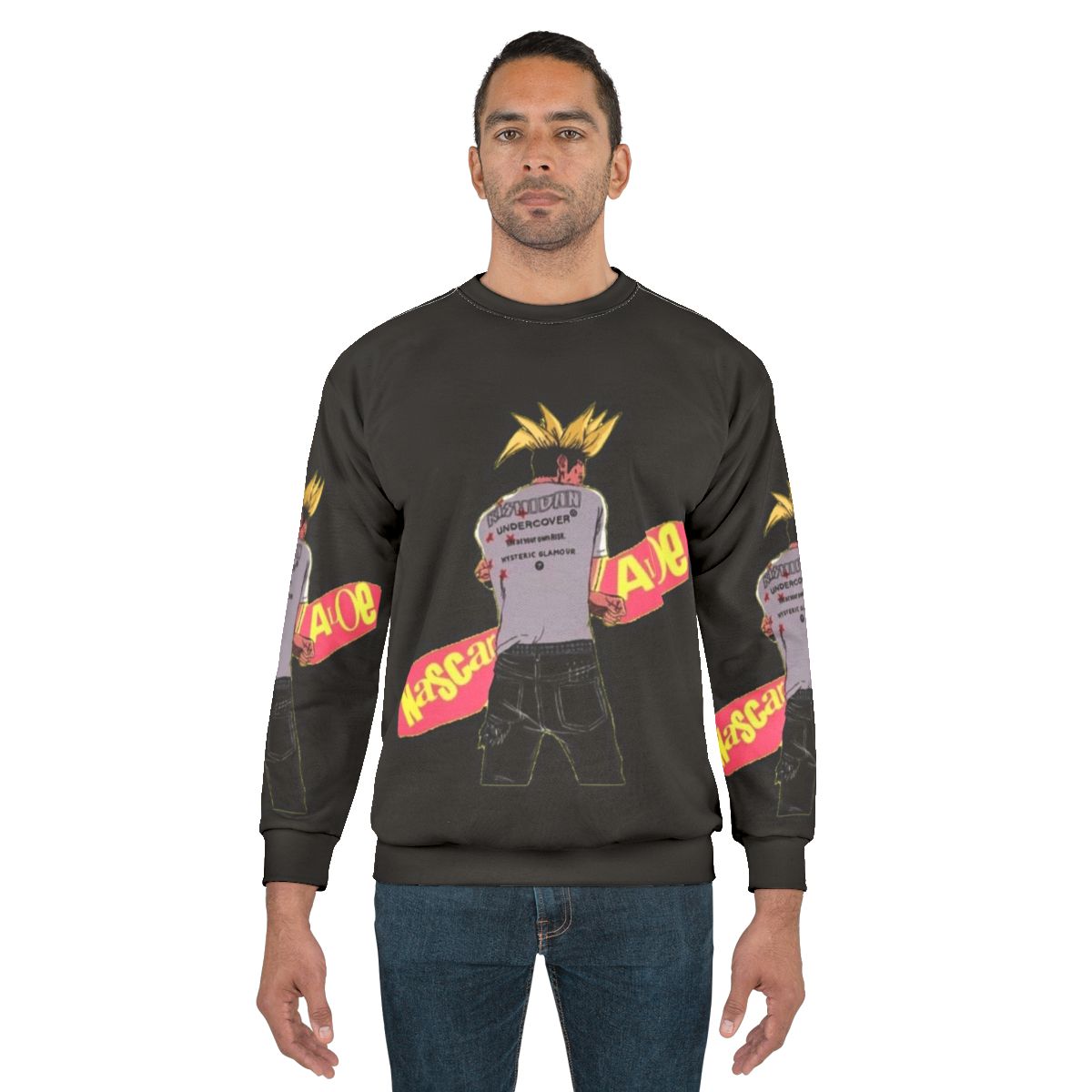 Nascar Aloe Sweatshirt with Pattern Design