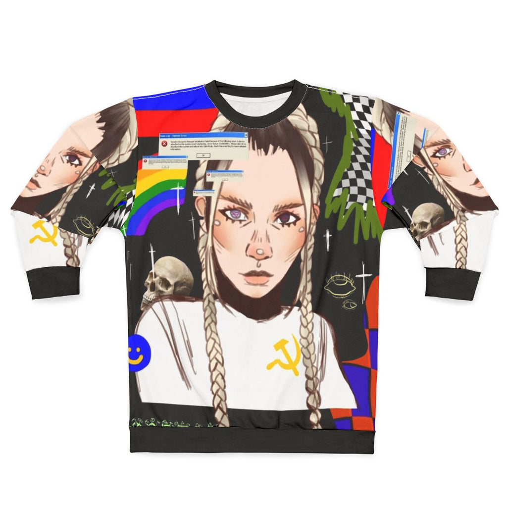 Nastya Kreslina IC3PEAK Communist Sweatshirt
