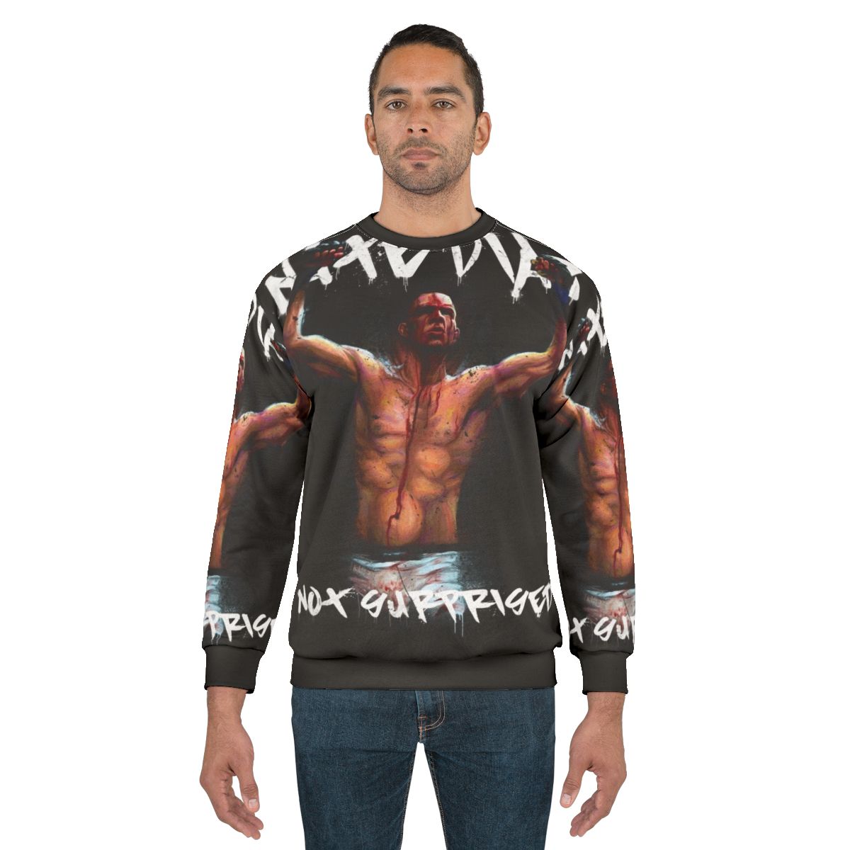 Nate Diaz 'Not Surprised' MMA Sweatshirt