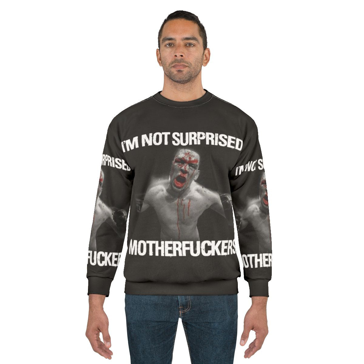Nate Diaz "Surprise Surprise" UFC Fighter Sweatshirt