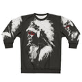 Native American sweatshirt with tribal design
