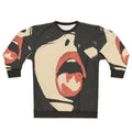 Naughty in the Dark Sweatshirt featuring an erotic art graphic