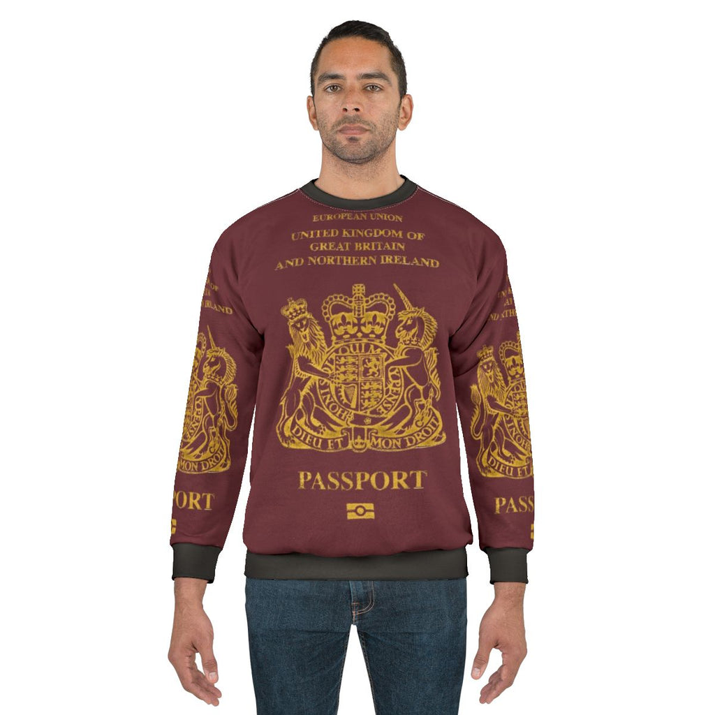 European Union UK Brexit Passport Sweatshirt