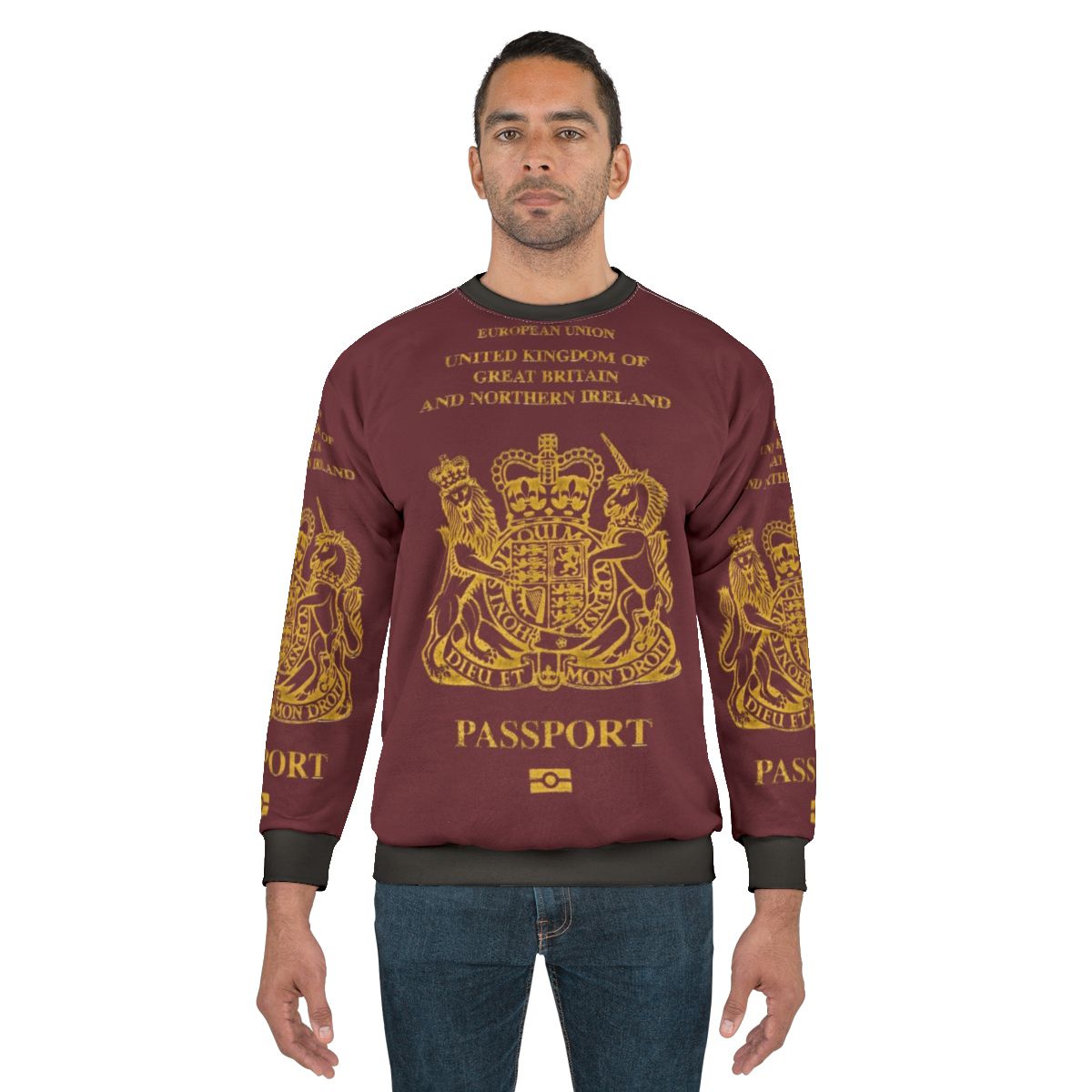 European Union UK Brexit Passport Sweatshirt