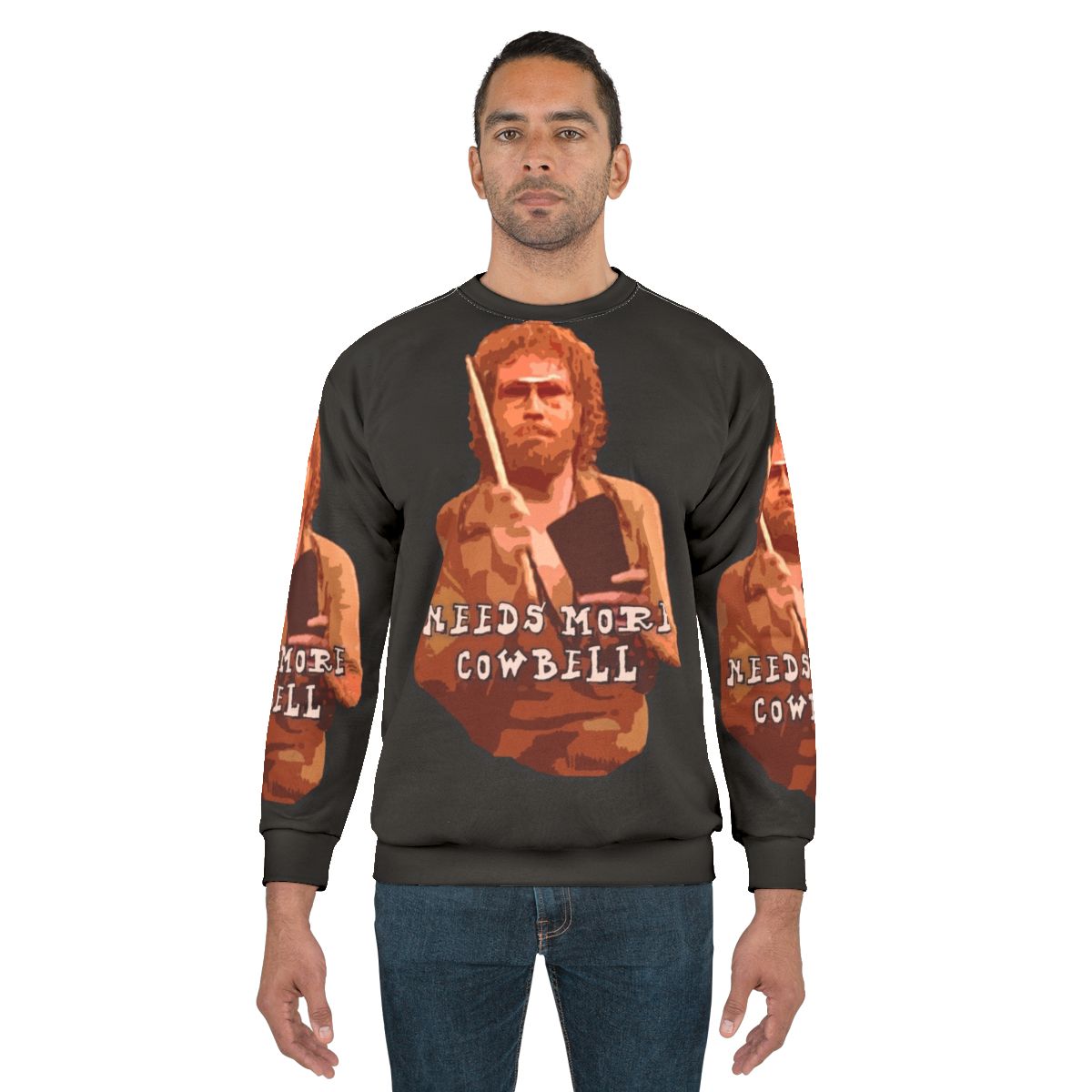 Need More Cowbell Part Deux Sweatshirt featuring Will Ferrell and Christopher Walken from Saturday Night Live