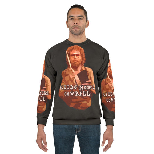 Need More Cowbell Part Deux Sweatshirt featuring Will Ferrell and Christopher Walken from Saturday Night Live