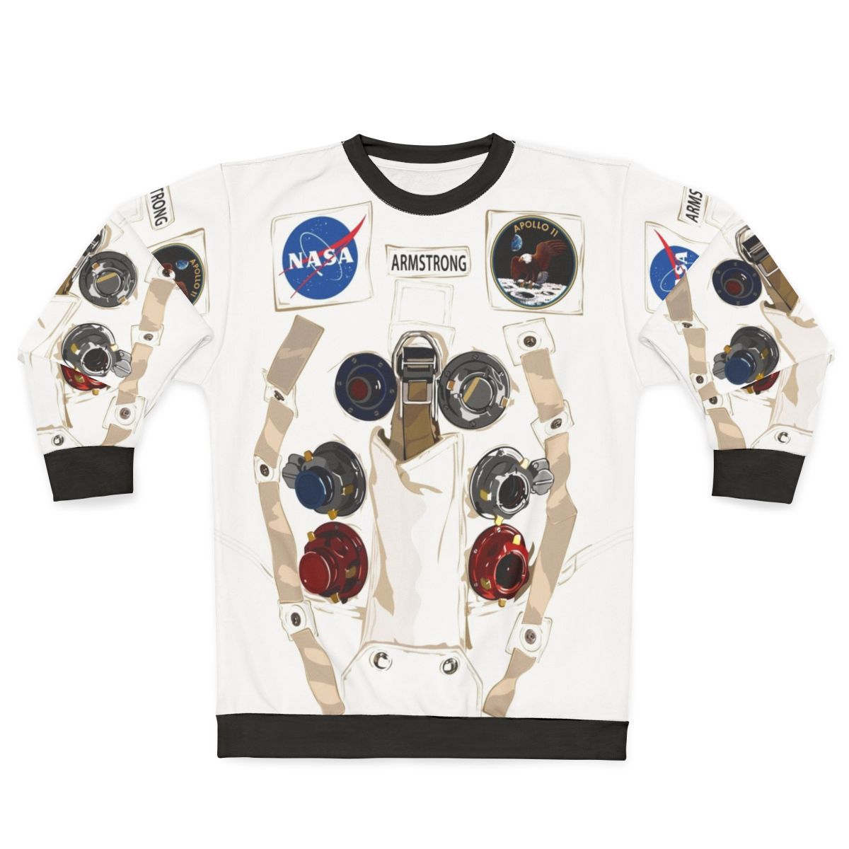 Neil Armstrong NASA Astronaut Spacesuit Sweatshirt