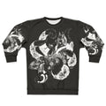 Anime nekomata and kitsune inverted sweatshirt