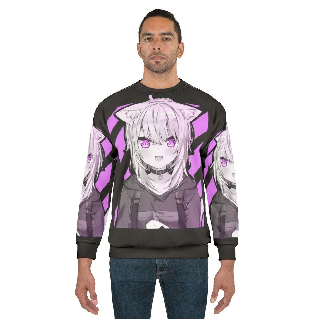 Nekomata Okayu Design Anime Sweatshirt