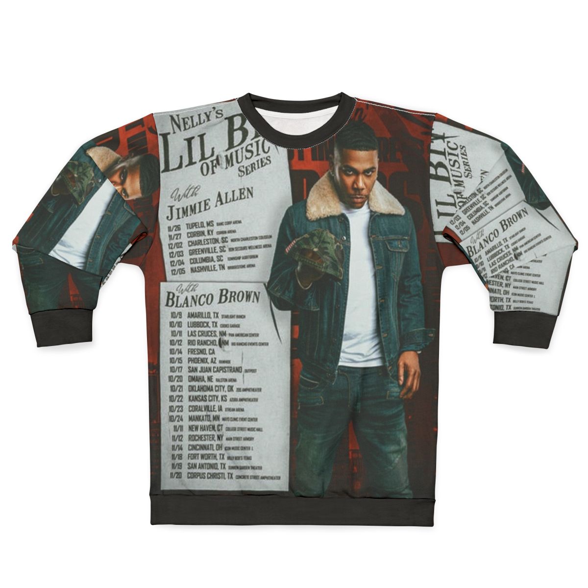 Nelly Lil Bit of Music Series Concert Tour Sweatshirt