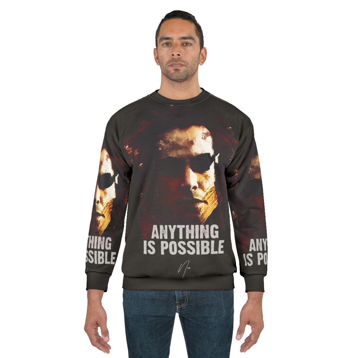 Neo The Matrix Keanu Reeves Sweatshirt