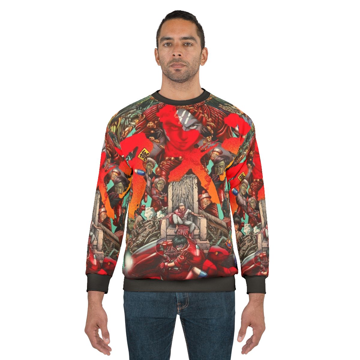 Neo Tokyo Akira Movie Inspired Sweatshirt