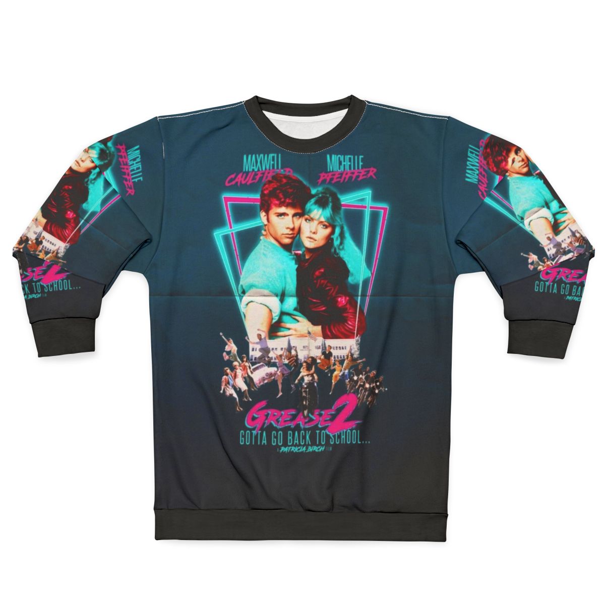 Neon 80s Grease 2 Cult Classic Sweatshirt