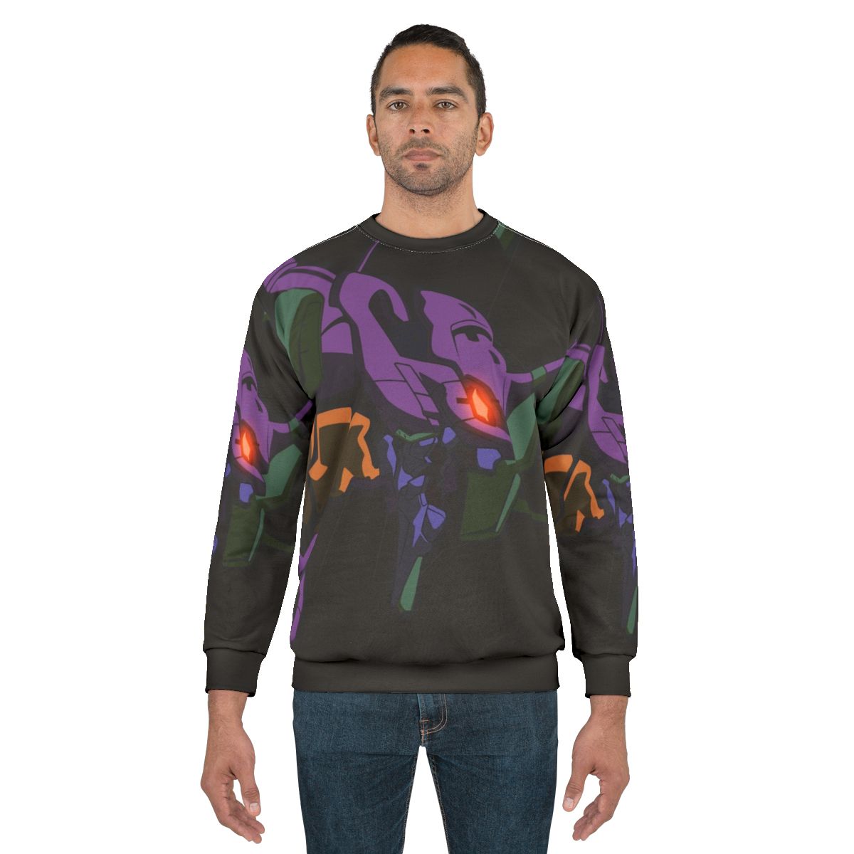Neon Genesis Evangelion Evangelion Unit 01 Anime Sweatshirt