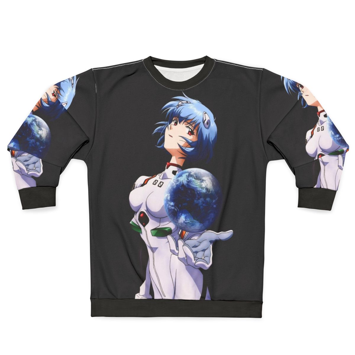 Neon Genesis Evangelion Rei Ayanami Anime Sweatshirt