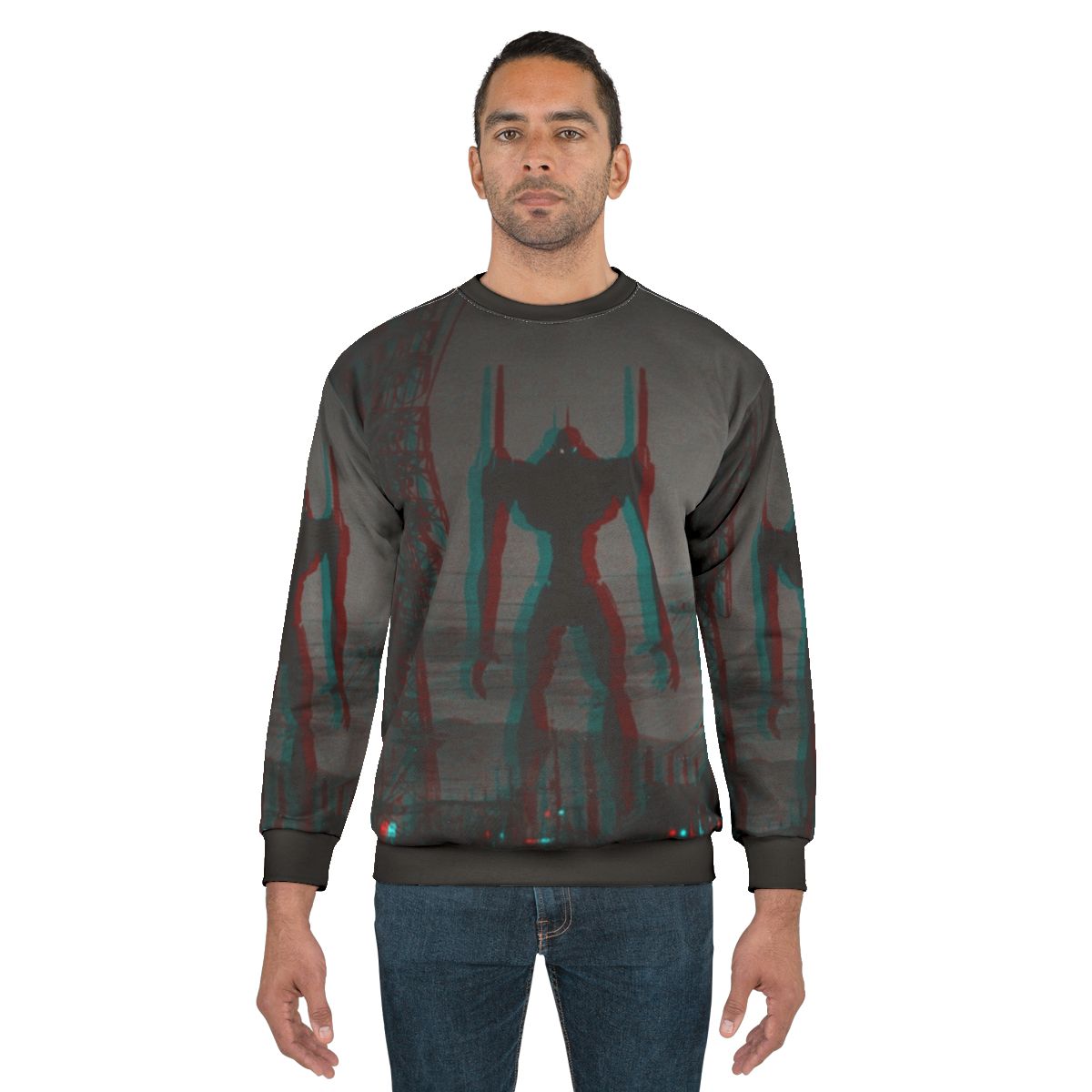 Neon Genesis Evangelion Unit One Guardian Sweatshirt