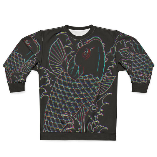 Neon Koi Nishikiyama Tattoo Sweatshirt