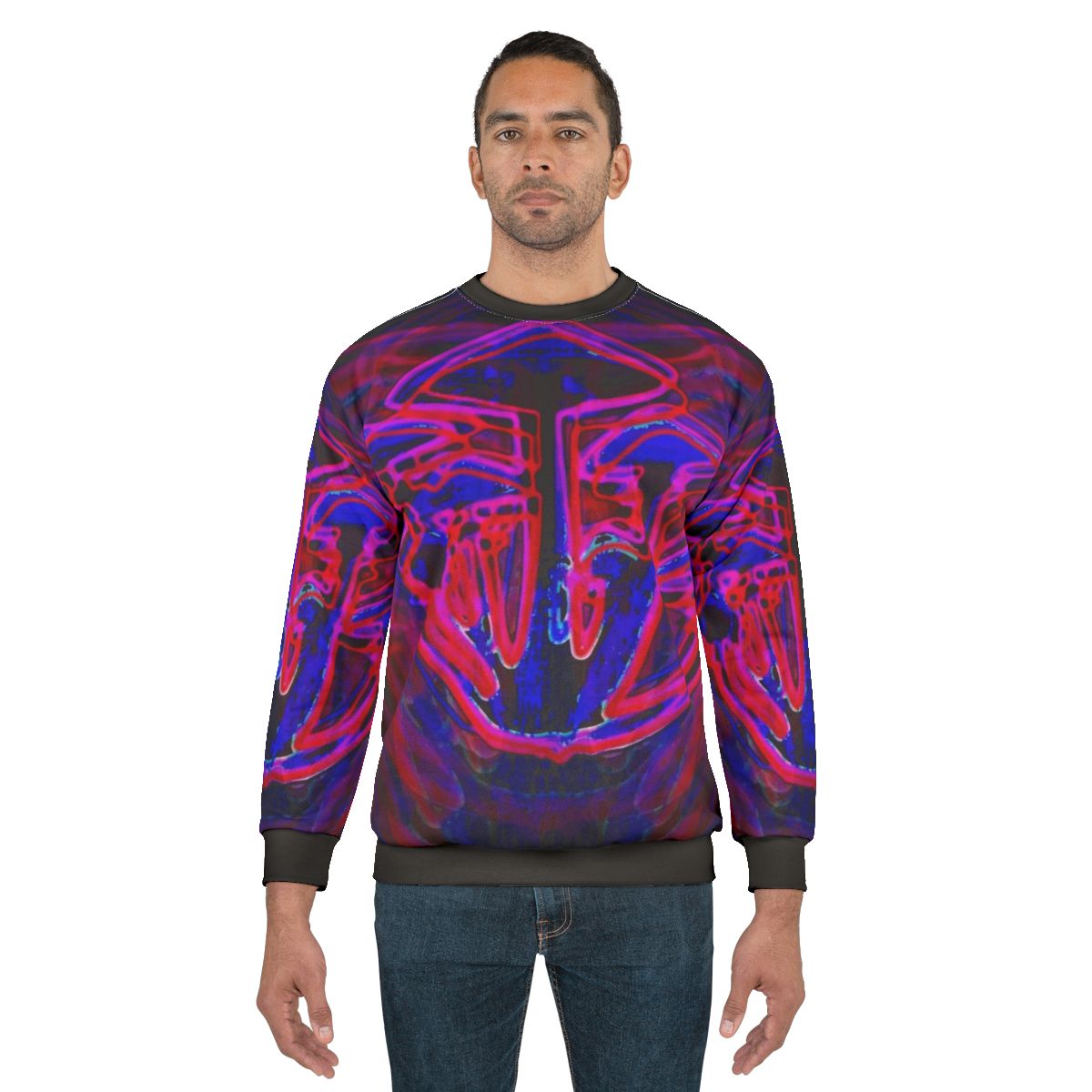 Neon Shrooms Sweatshirt