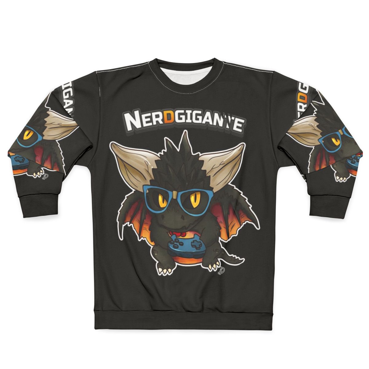 Nergigante Chibi Nerd Sweatshirt