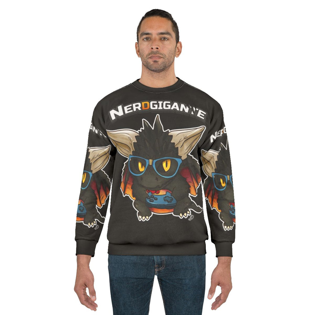 Nergigante Chibi Nerd Sweatshirt