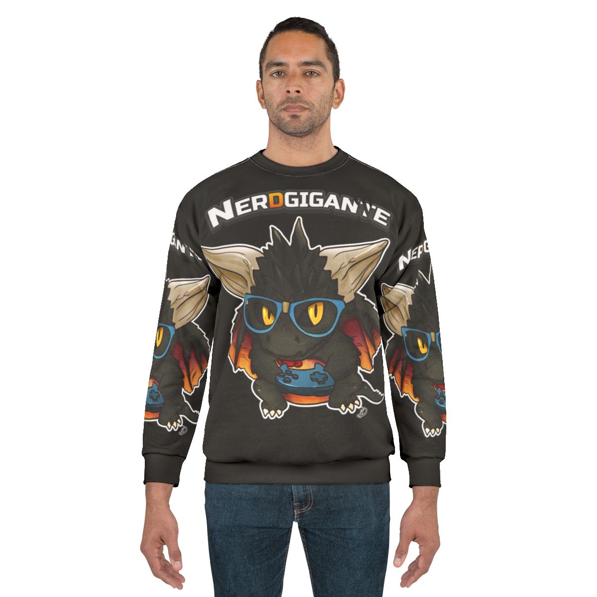 Nergigante Chibi Nerd Sweatshirt