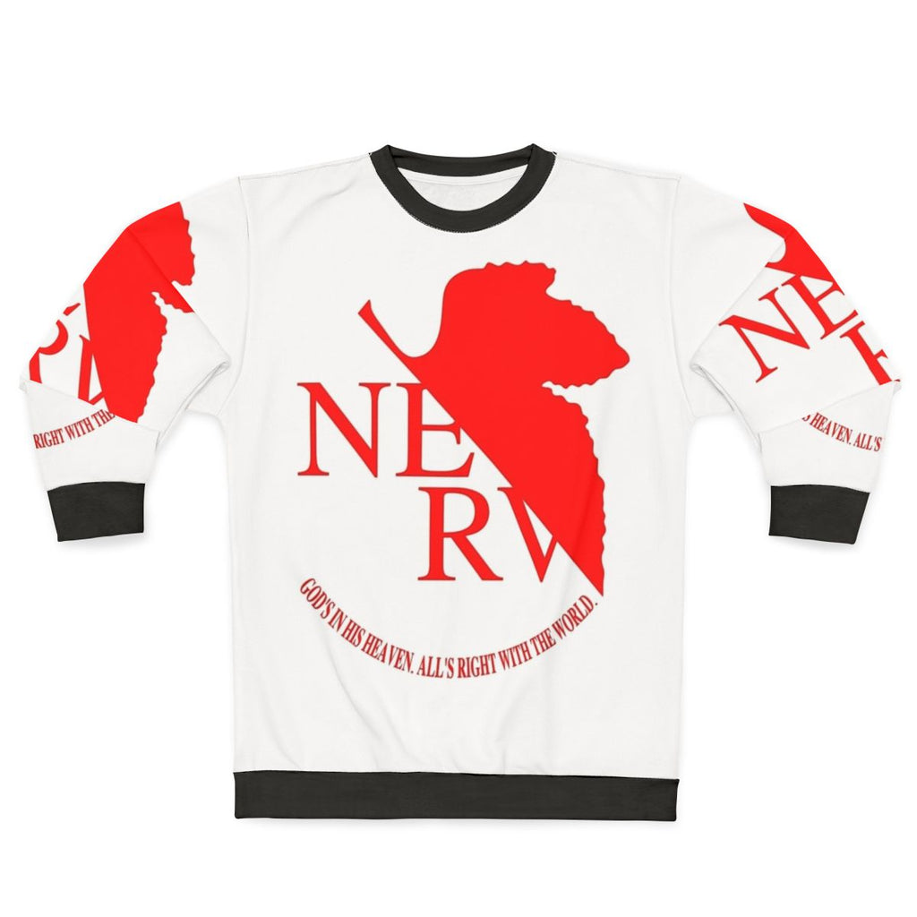 NERV logo evangelion sweatshirt