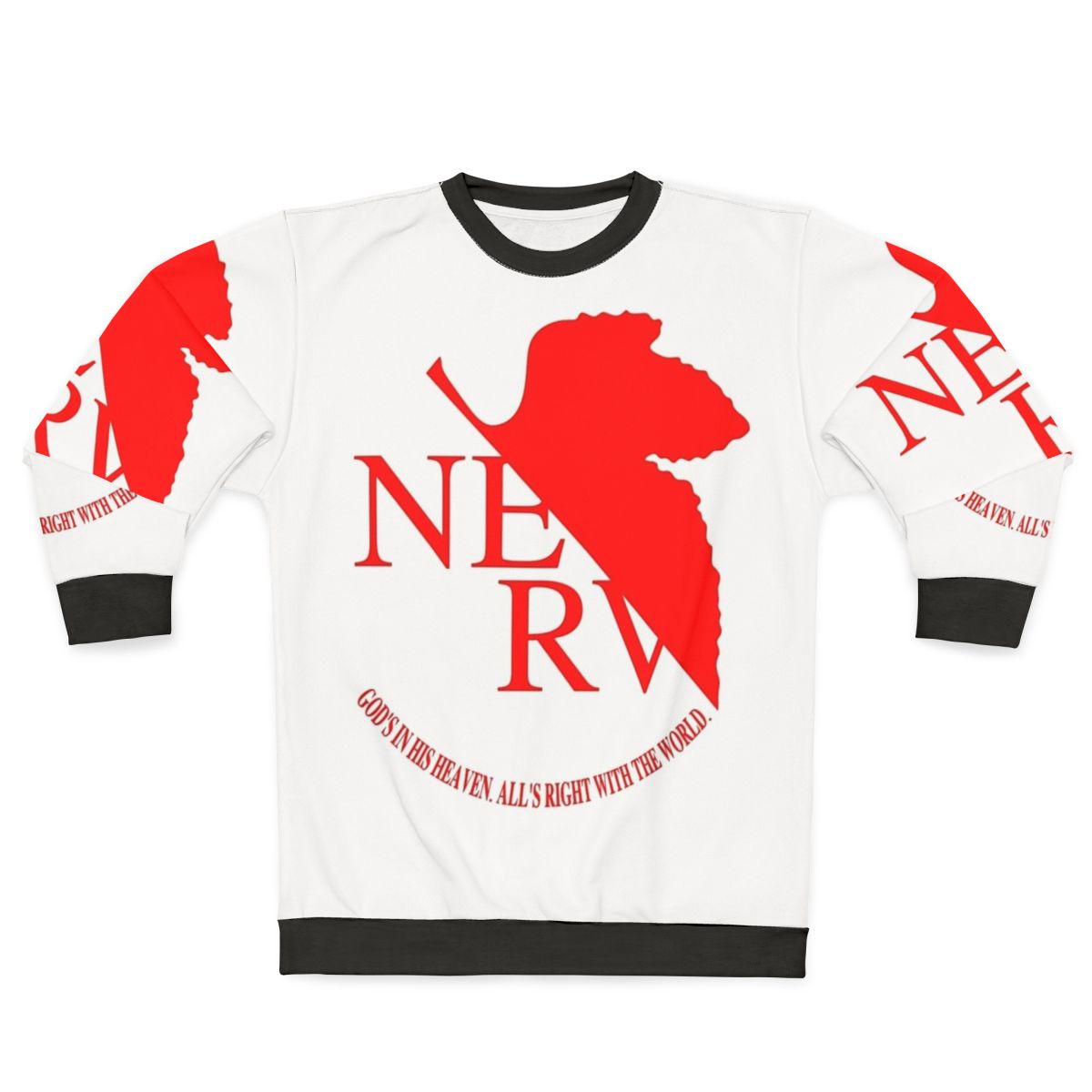 NERV logo evangelion sweatshirt