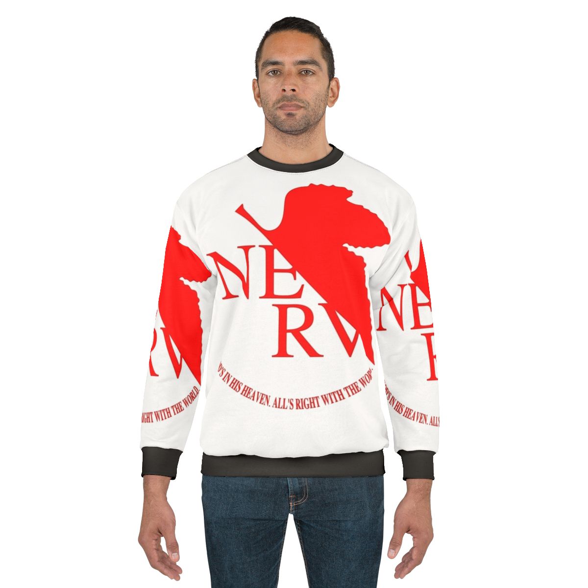 NERV logo evangelion sweatshirt