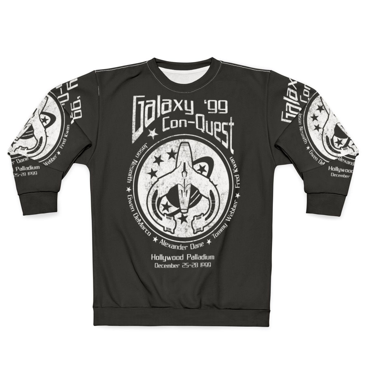 Galaxy Quest Never Give Up Reentry Sweatshirt