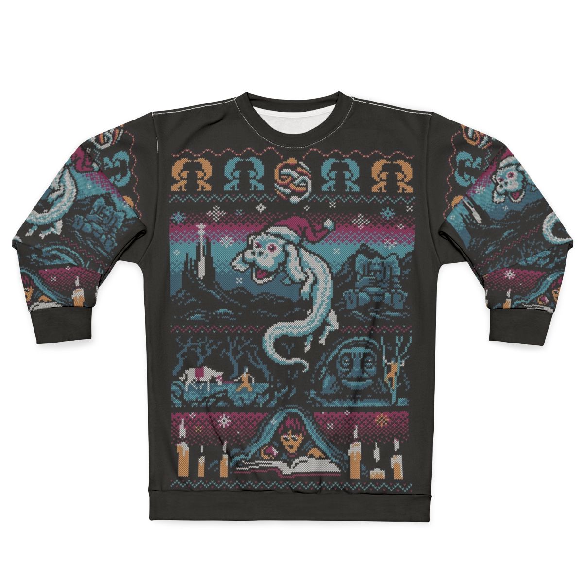 Neverending Story Ugly Christmas Sweater