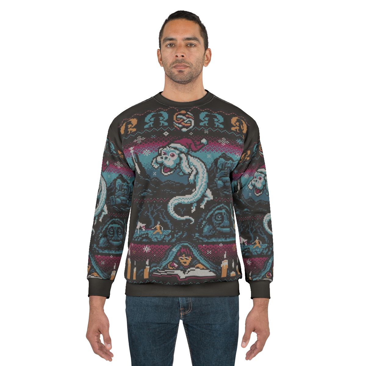 Neverending Story Ugly Christmas Sweater