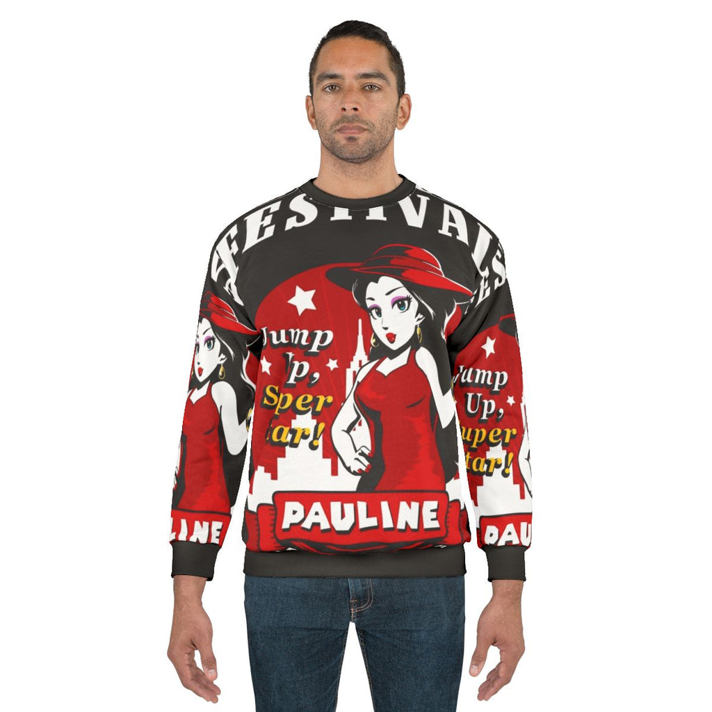 New Donk Festival Sweatshirt - Super Mario Odyssey Videogame Merchandise