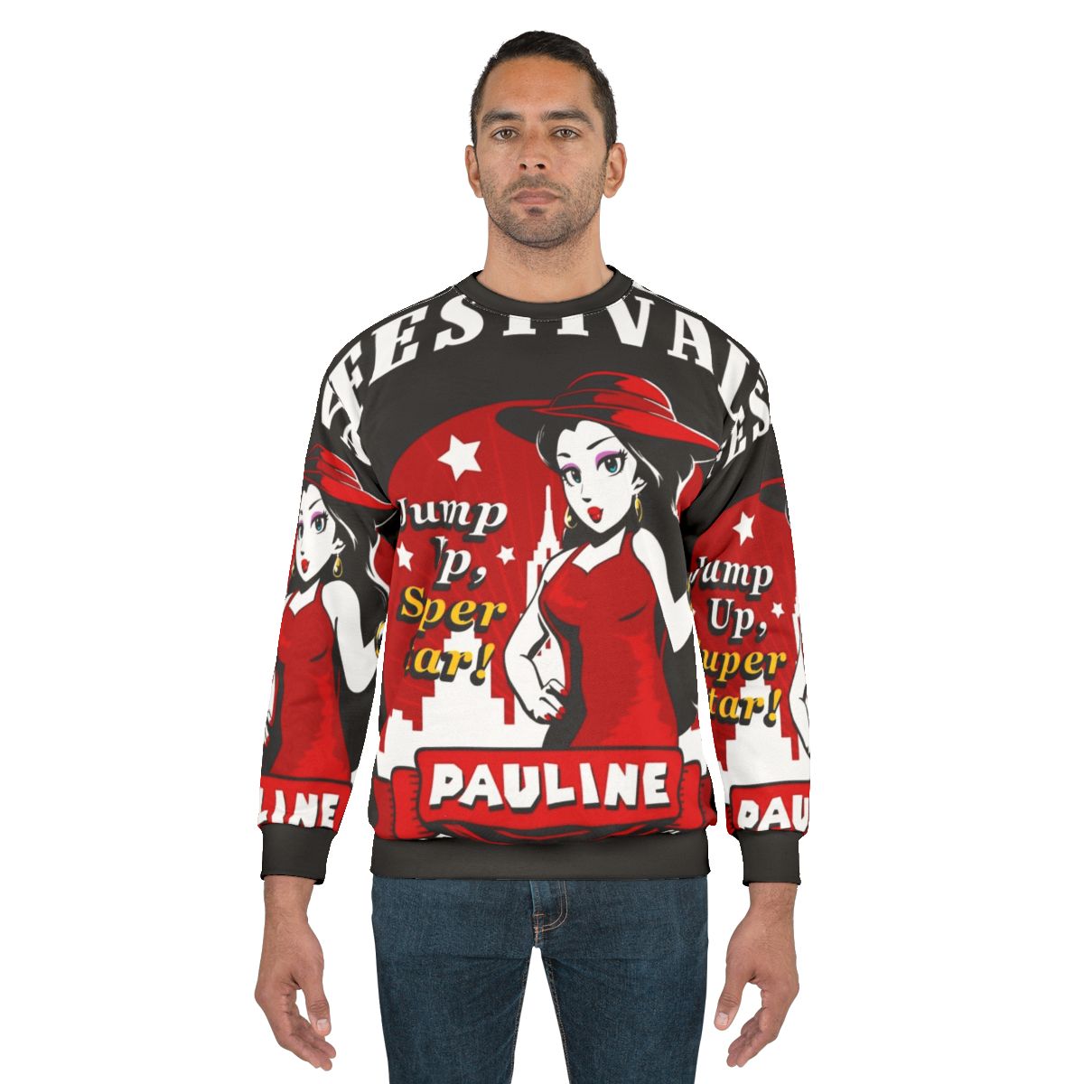 New Donk Festival Sweatshirt - Super Mario Odyssey Videogame Merchandise