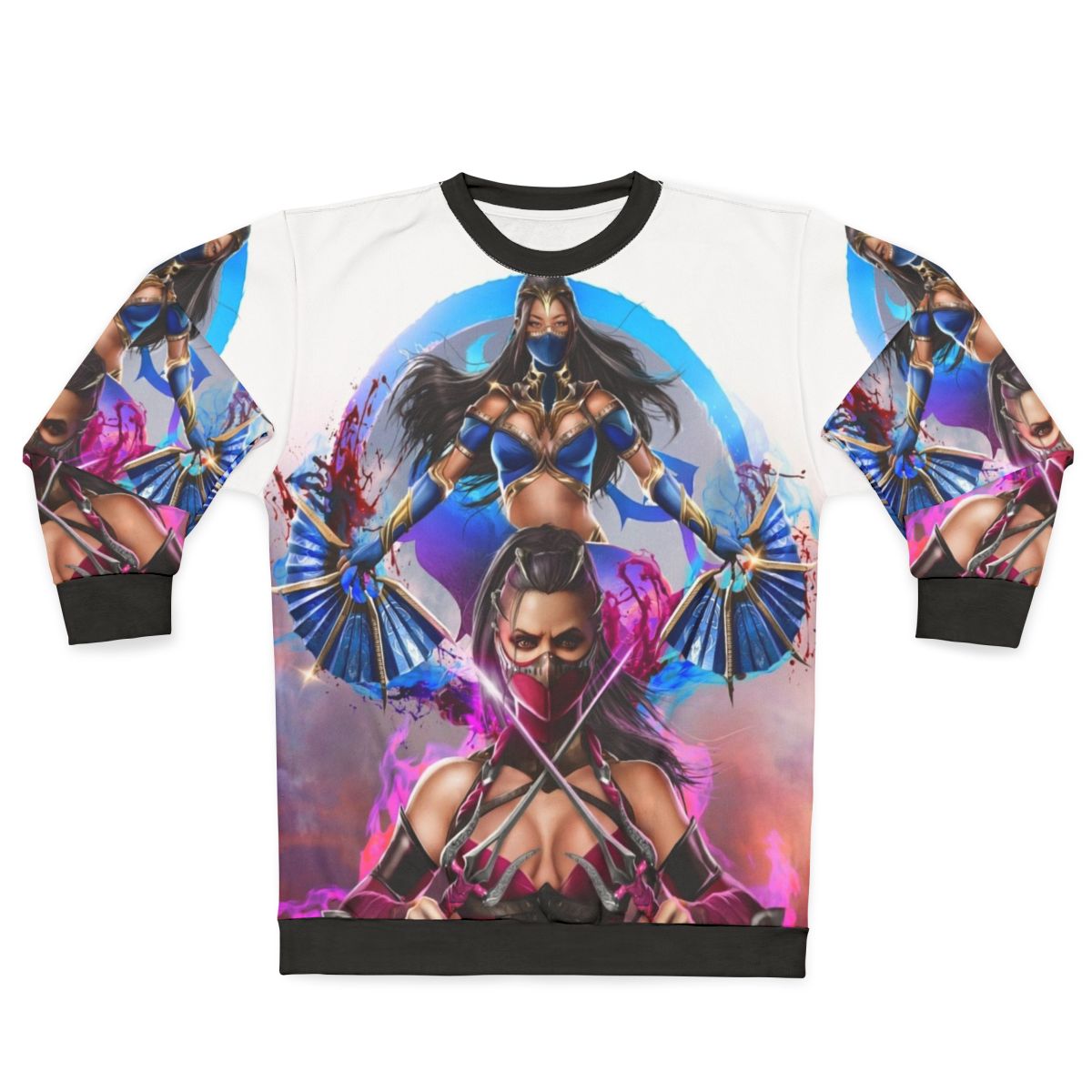 New Era cosplay sweatshirt with fantasy and gaming design