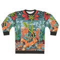 Cosmic Growth Sweatshirt featuring an astronaut in outer space