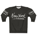 80s Over The Top Distressed New York Sweatshirt
