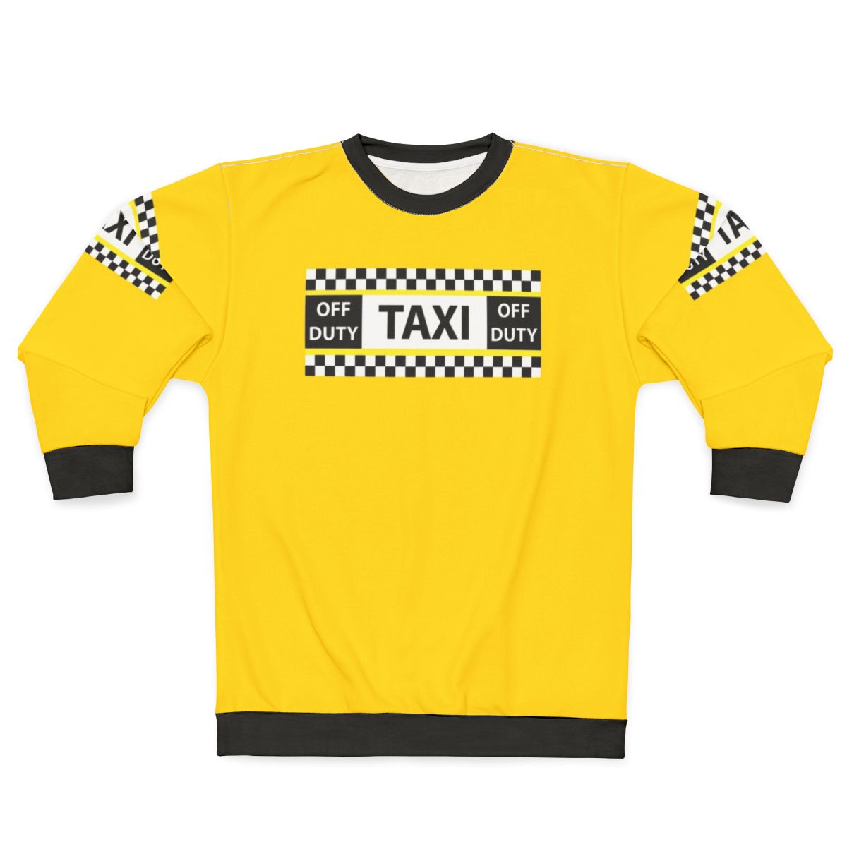 New York Yellow Taxi Cab Off Duty Sweatshirt
