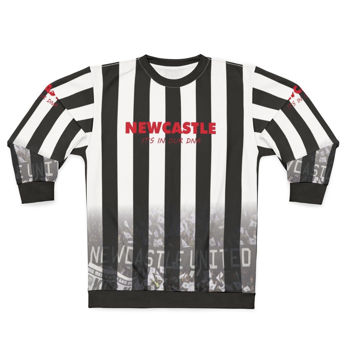 Newcastle United Sweatshirt with Geordie Pride Design