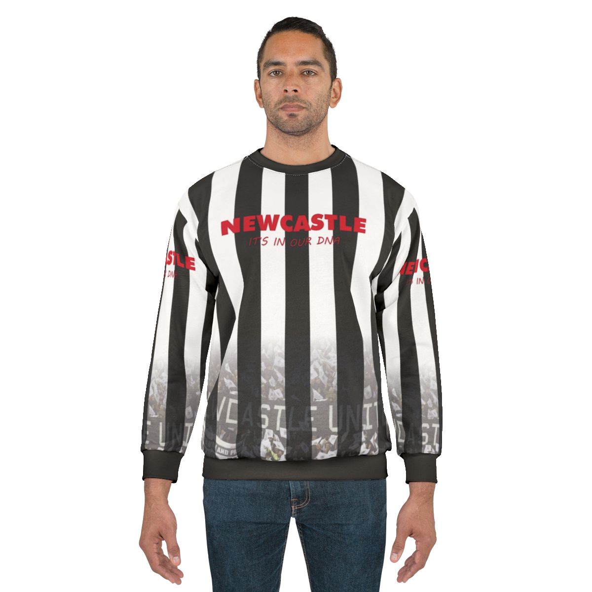 Newcastle United Sweatshirt with Geordie Pride Design