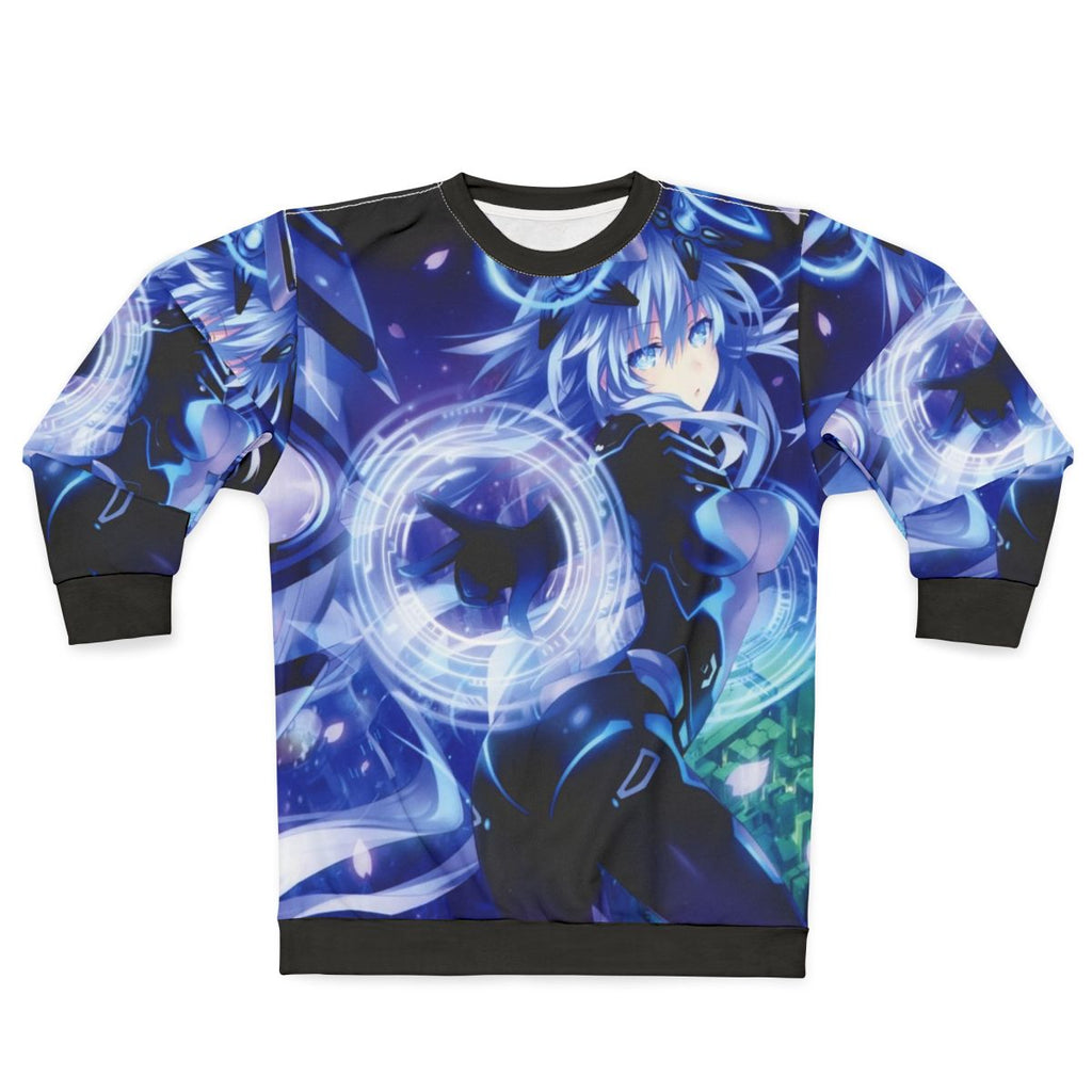 Purple Neptunia Themed Sweatshirt
