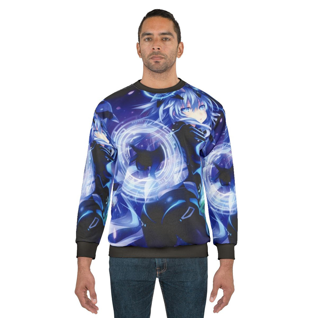 Purple Neptunia Themed Sweatshirt