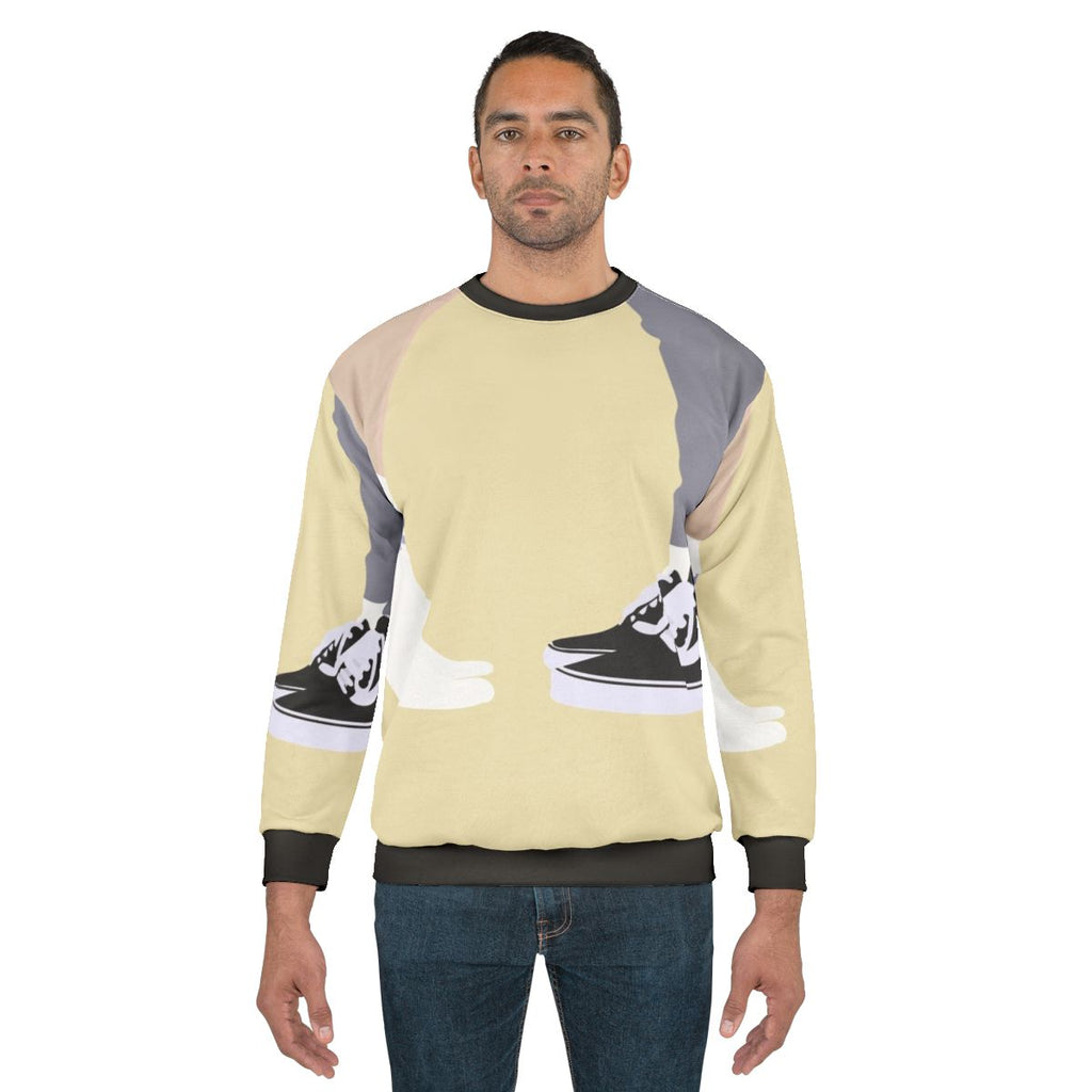 Heartstopper Nick and Charlie Feet Sweatshirt