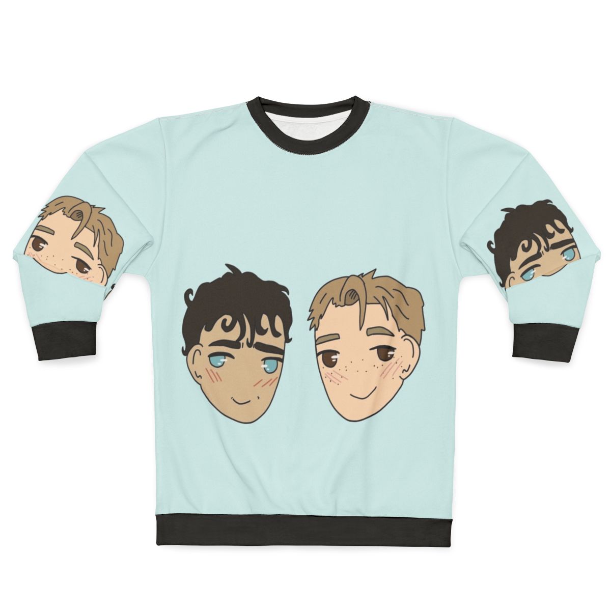 Nick and Charlie Heartstopper Sweatshirt