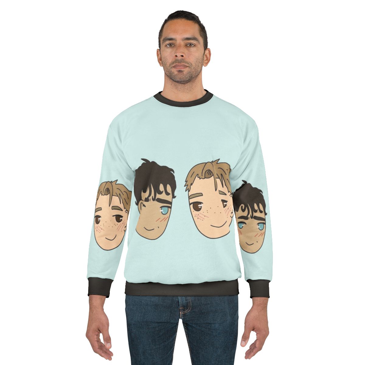 Nick and Charlie Heartstopper Sweatshirt