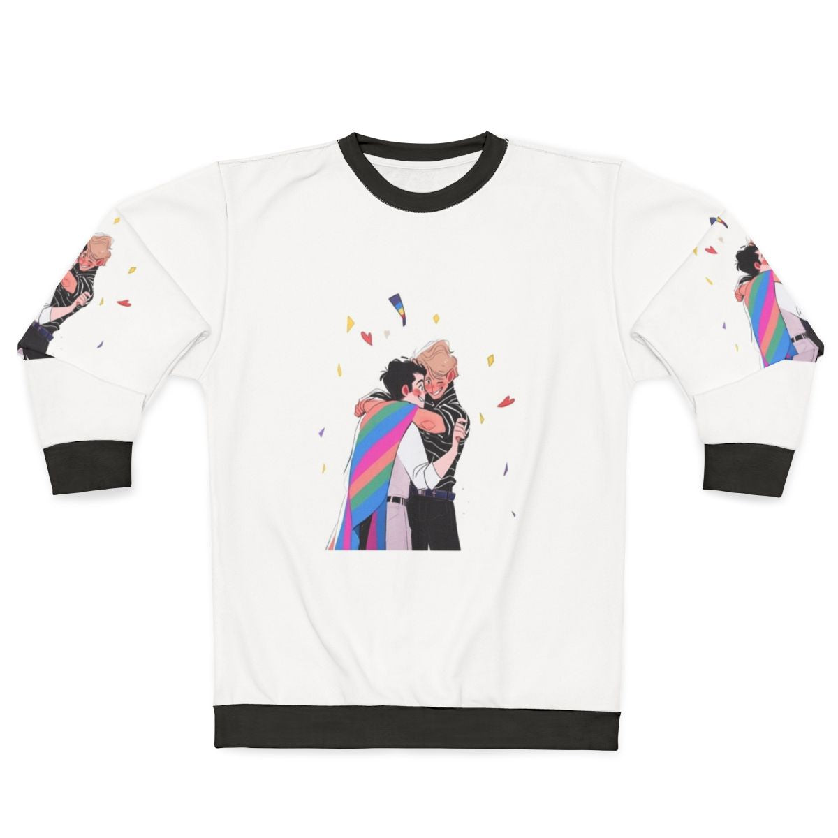 Heartstopper Netflix LGBTQ Fanart Sweatshirt