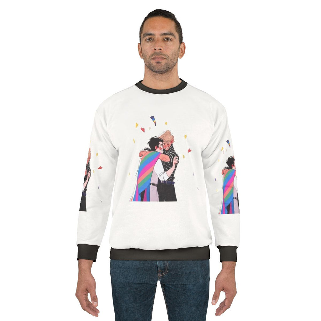 Heartstopper Netflix LGBTQ Fanart Sweatshirt