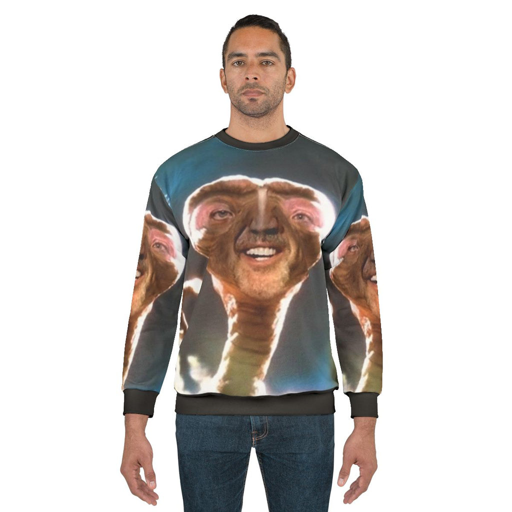 Nicolas Cage ET Meme Sweatshirt
